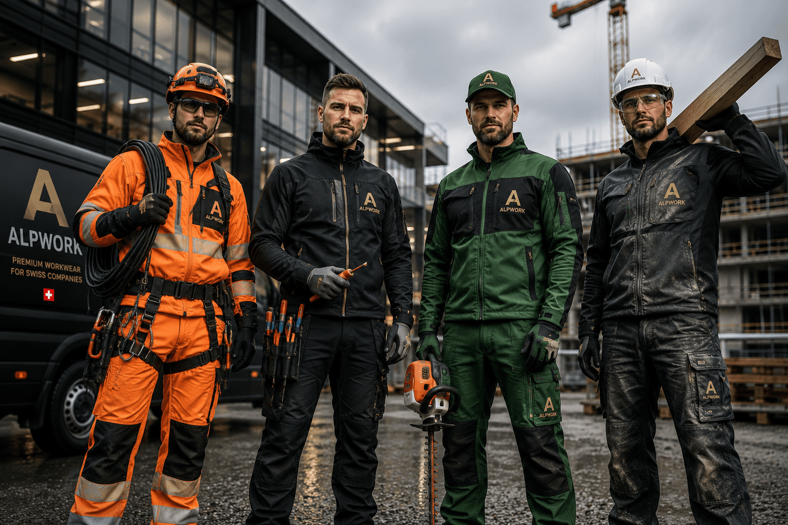 ALPWORK Workwear für Schweizer Unternehmen